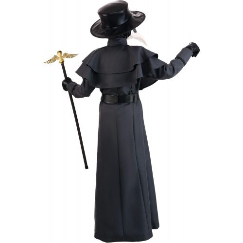  할로윈 용품Fun Costumes Kids Classic Plague Doctor Costume Child Black Plague Outfit