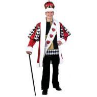FunCostumes Plus Size Deluxe King of Hearts Costume
