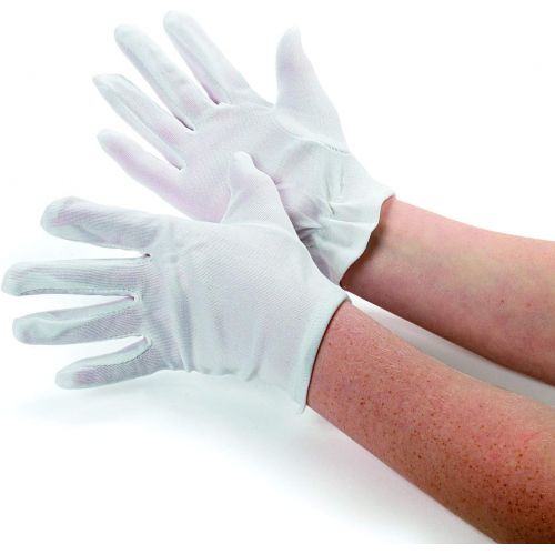  Fun Express Child Size White Gloves - Apparel Accessories - 2 Pieces