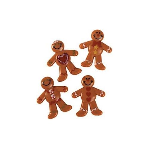  Fun Express DELUXE HOLIDAY MINI GINGERBREAD MEN (48 Count)