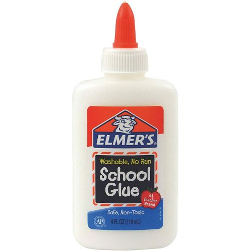 [아마존베스트]Fun Express - Elmers 4oz 1dz Washable School Glue - Basic Supplies - Adhesive - Glue - 12 Pieces