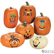 [아마존베스트]Fun Express Foam Pumpkin Decorations Craft Kit Makes 12 Pumpkins