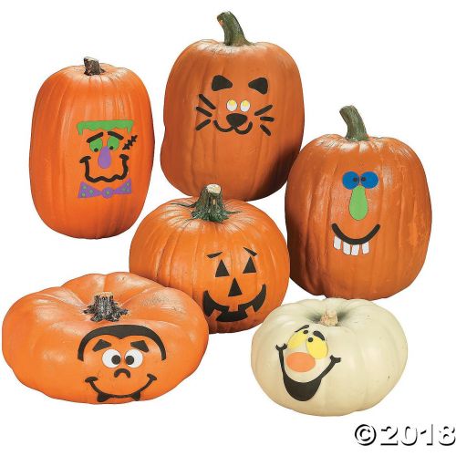  [아마존베스트]Fun Express Foam Pumpkin Decorations Craft Kit Makes 12 Pumpkins