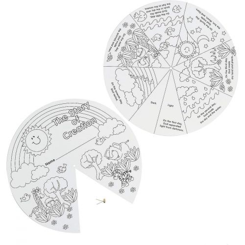  [아마존베스트]Color Your Own Creation Wheels - Pack of 12