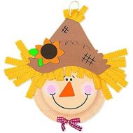 [아마존베스트]Fun Express Paper Plate Scarecrow Craft Kit - Crafts for Kids & Novelty Crafts