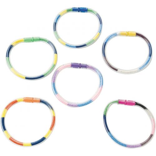  [아마존베스트]Fun Express - Sand Art Bracelets (2dz) - Craft Supplies - Sand Art - Containers - 24 Pieces