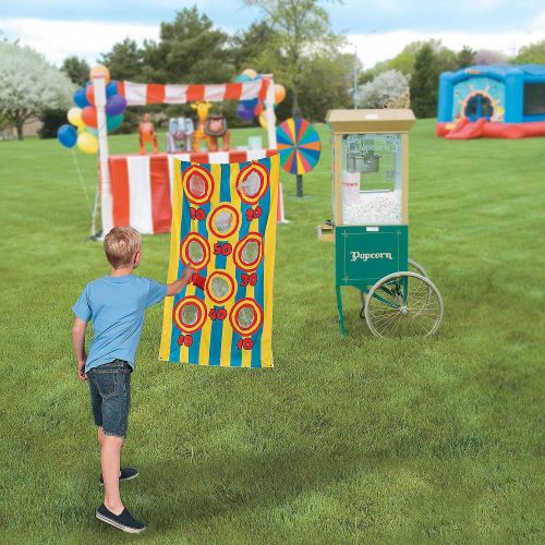  [아마존베스트]Fun Express - Canvas Bean Bag Toss Game - Toys - Games - Bean Bag Toss - 1 Piece