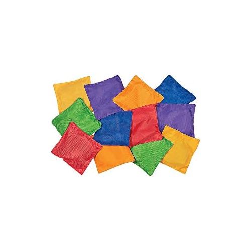  [아마존베스트]Fun Express - Bean Bags- 5 - 12 pc - Toys - Games - Bean Bag Toss - 12 Pieces