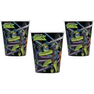 Fun Express - Rise Of The Tmnt 9oz Paper Cups, 8ct for Birthday - Party Supplies - Licensed Tableware - Licensed Cups - Birthday - 8 Pieces