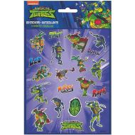 Fun Express - Rise Of The Tmnt Stickers, 4 ct for Birthday - Party Supplies - Licensed Tableware - Misc Licensed Tableware - Birthday - 4 Pieces