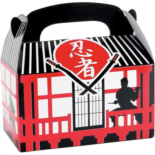  Fun Express Ninja Warrior Treat Boxes - 12 ct