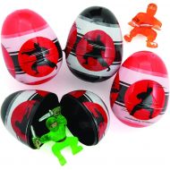 Fun Express 2 1/2 Ninja Warrior-Filled Plastic Easter Eggs - 48 Pieces