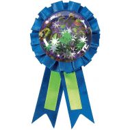 Fun Express - Tmnt Confetti Pouch Award Ribbon for Birthday - Party Supplies - Licensed Tableware - Misc Licensed Tableware - Birthday - 1 Piece