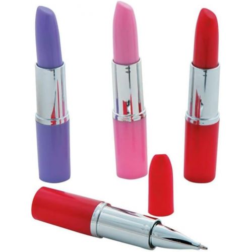  Fun Express Assorted Plastic Lipstick Pens (12 Piece)