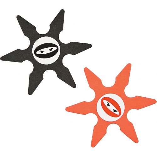  Fun Express MO FOAM NINJA STAR - Toys - 24 Pieces