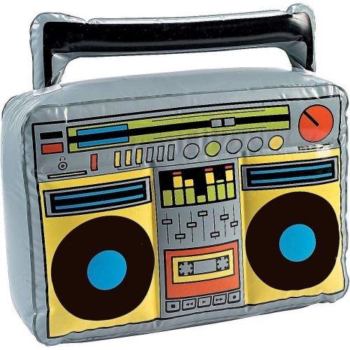  Fun Express - Inflatable Boom Box - Toys - Inflates - Inflatable Decor - 1 Piece