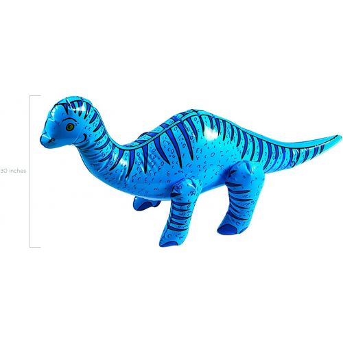  Fun Express Large Inflatable Dinosaurs (set of 6) Dinosaur Party Decorations
