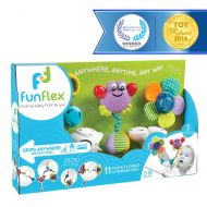 Fun Flex Award Winning Interchangeable Infant Baby Activity Set - 11 Fun and Flexible Combinations