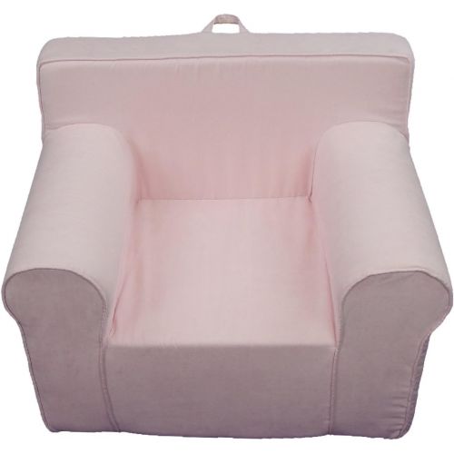  Fun Furnishings Everywhere Foam Chair, Light Pink