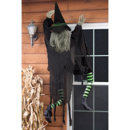제네릭 Generic Climbing Witch Halloween Decor