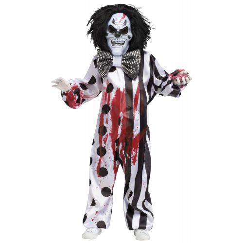  Funworld Bleeding Killer Clown Child Costume - Large