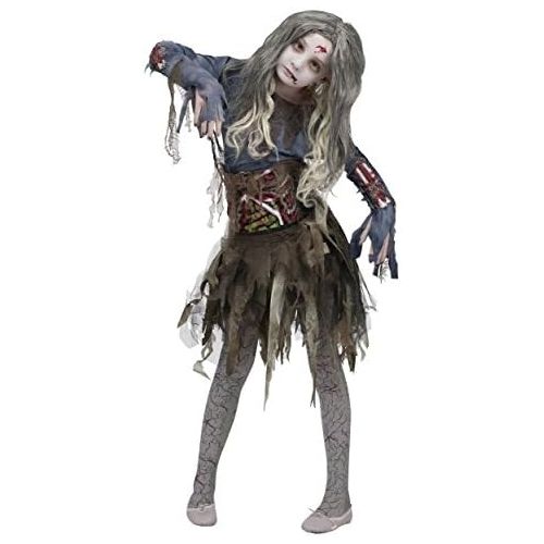  Fun World Girls Zombie Costume