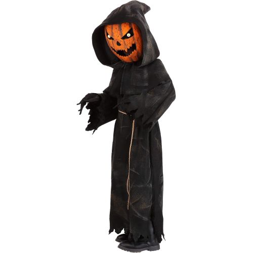  Fun World Bobble Head Pumpkin Ghoul Kids Costume