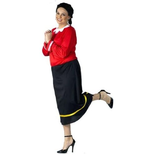  할로윈 용품Fun World Adult Olive OYL Costume