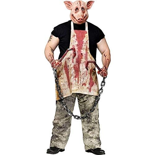  할로윈 용품FunWorld Pork Grinder Adult Pig Costume