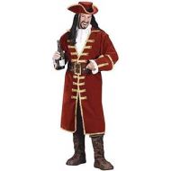 Fun World Adults Mens Dashing Pirate Captain Blackheart Swashbuckler Costume