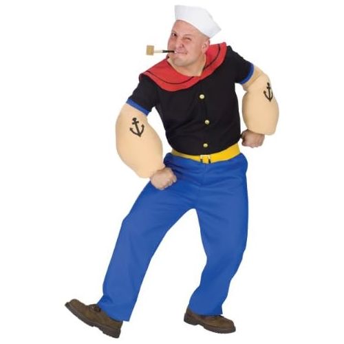  할로윈 용품Fun World Costumes Mens Mens Popeye Costume