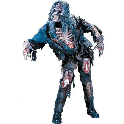  할로윈 용품Fun World Mens Complete 3D Zombie Costume