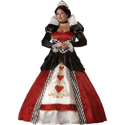  할로윈 용품Fun World Plus Size Adult Queen of Hearts Costume
