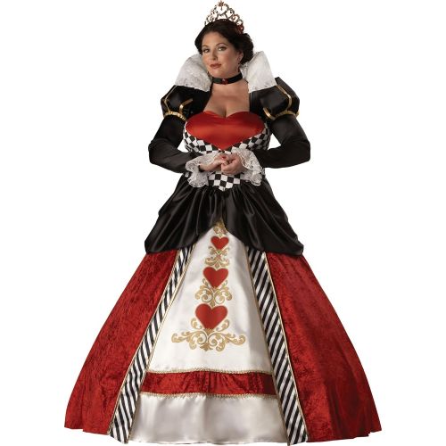  할로윈 용품Fun World Plus Size Adult Queen of Hearts Costume