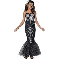 Fun World Girls Skeleton Mermaid Costume