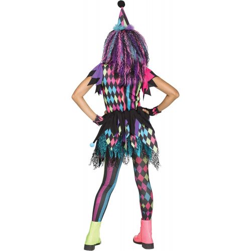  할로윈 용품Fun World Girls Twisted Circus Clown Costume