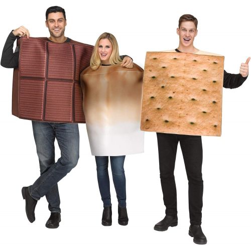  할로윈 용품Fun World Adult SMores Costume Standard