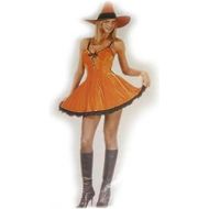 Fun World Orange Sexy Witch Women Adult Halloween Costume - Medium