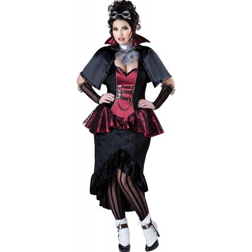  Fun World InCharacter Costumes Womens Plus Size Steampunk Vampire