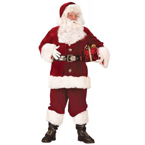  Fun World Costumes Mens Plus-Size Plus Size Adult Super Deluxe Santa Suit