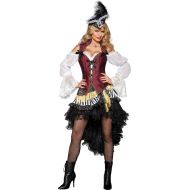 Fun World InCharacter Costumes Womens High Seas Treasure Pirate Costume
