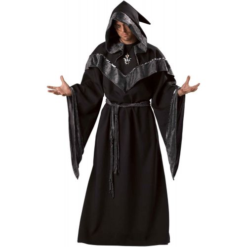  Fun World InCharacter Costumes Mens Dark Sorcerer Robe