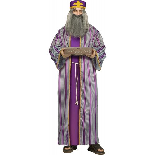  Faerynicethings Adult Size 3 Wise Men Costumes - Christmas Nativity - Purple, Red, Or Green