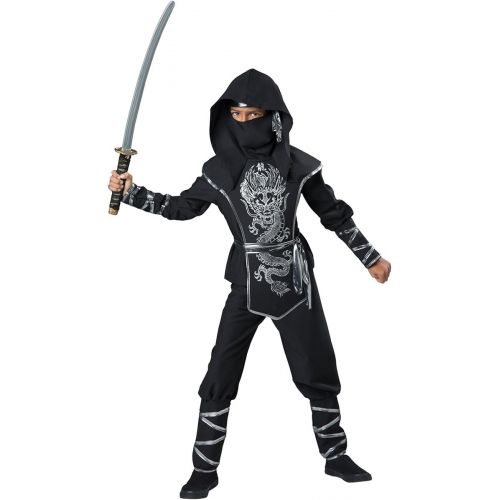  Fun World InCharacter Costumes Dragon Ninja Costume, One Color, Size 10