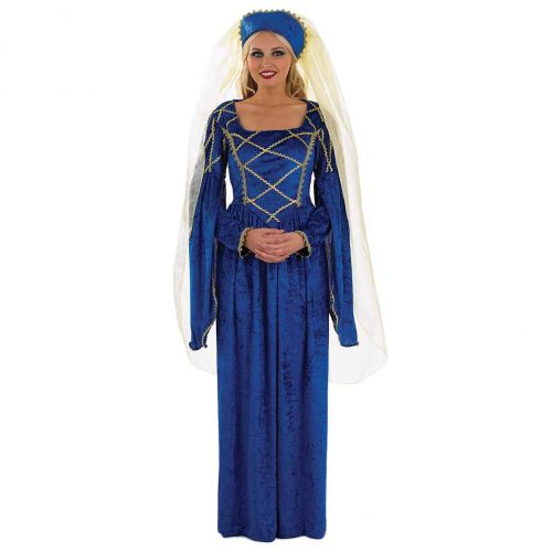  Fun shack fun shack Womens Tudor-Queen Gown-Blue