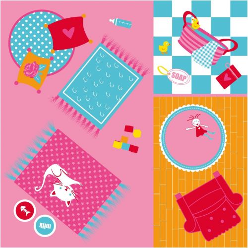  Fun2Give Pop-It-Up Dollhouse Tent with House Playmat Playhouse