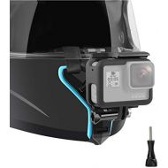 FunMax Helmet Mount Integrated Helmet Belt for Gopro Hero 10/9/8/7/6/5/Session DJI Osmo Action (Blue)