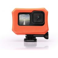 [아마존베스트]FunMax Orange Floaty Case with Screw for GoPro Hero 9 Floating Accessories for Water Sports