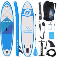 FunWater Fostoy Paddle Board, Inflatable Stand Up Paddle Boards-Premium SUP Adjustable Paddle Board Paddles Accessories &Backpack, Ankle Leash, Air Pump-Perfect for Youth & Adult (Paddle Bo