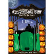 FunWorld The Ultimate Pumpkin Carving Kit with 10 Pop-Out Stencils